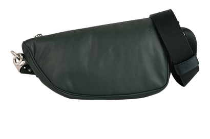 Shield Crossbody, &pound;420, Handbags, Green, Leather, Front view